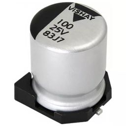 Vishay Surface Mount Polymer Capacitor Surface Mount 220 µF 25 V DC, MAL218397604E3 (Pack of 2)-image-20