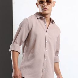THE BEETEL HOUSE Men Casual Textured Regular Fit Shirt-image-29