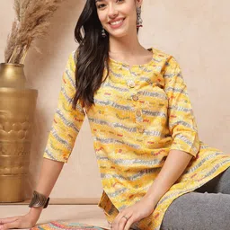 KALINI Women Pack of 1 Viscose Rayon Printed Top-picture-12