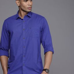 Allen Solly Cotton Linen Sport Opaque Casual Shirt-image-79
