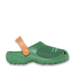 Pantaloons Junior Green Back Strap Clogs-image-8