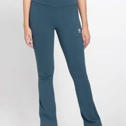 Adidas Originals Teal Blue High Rise Sports Track Pants-picture-45