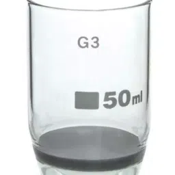 ABGIL 50ml Borosilicate Glass Gooch Crucible with Sintered Disc ABG1104-40