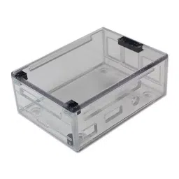 CAMDENBOSS Piface Relay+ Enclosure, Hips, Clear, CBRPP-RP-CLR-2