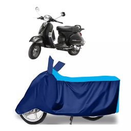 Auto Pearl Two Wheeler Cover for LML Star Euro 200 - Cyan, Blue-image-63