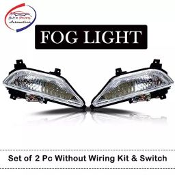 Auto Pearl Fog Lamp with Wiring Kit and Switch Compatible For Hyundai I20 Elite image 3