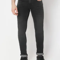 SPYKAR Men Slim Fit Stretchable Jeans-picture-5