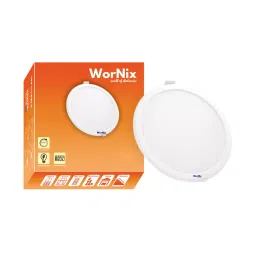 Wornix Round LED Panel Light 20 W Warm White, MAX-PAN-20W-WW-RD-31