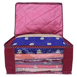 Kuber Industries Maroon Set of 4 Regular Multi-Utility Organisers image 5