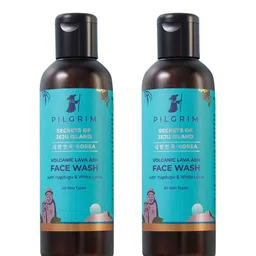 Pilgrim Set of 2 Jeju Volcanic Ash Face Wash for Dry, Oily & Acne-Prone Skin - Yugdugu-4