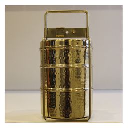Indian Bartan Brass Tiffin Box 3 box-picture-23