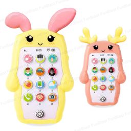 FunBlast Cartoon Theme Mobile Phone Toy with Light and Sound - 1Pc Random Color & Design-image-12