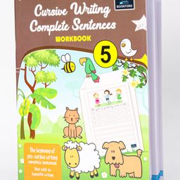 Cursive writing complete sentence - English-22