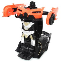 sanjary Remote Control Steering Robot Transform Car Toy Color May Vary image 2
