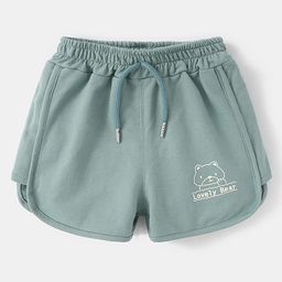 LULU & SKY Unisex Kids Loose Fit High-Rise Shorts-image-87