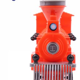 Aditi Toys Pull Back Steam Train Engine, with LED Toy for Kids, Plastic String Pull Back Train Non-Toxic and Safe for Little Kids - Red image 5