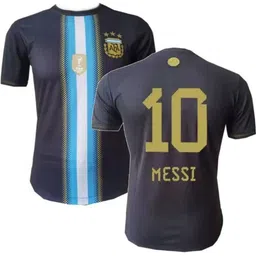 dostitch Kids Football Jersey Typography Printed T-shirt-image-30