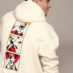 WROGN Goofy Printed Hooded Oversized Sweatshirt-image-14