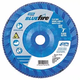 Norton 17.78 cm (7 Inch) P60 Grit Zirconia Alumina Flap Disc, 23Z542-image-83