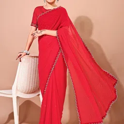 Leelavati Embellished Pure Chiffon Saree-picture-8