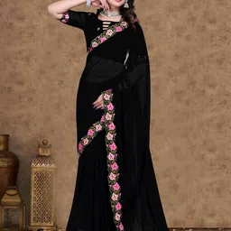 Sadika Embroidered Saree-picture-54