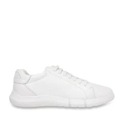 Geox Men's U Adacter White Casual Sneakers-image-3