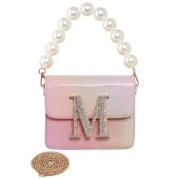 Esbeda Pink Textured Small Sling Handbag-image-91