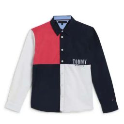 Tommy Hilfiger Kids Multicolor Color Block Regular Fit Shirt-2