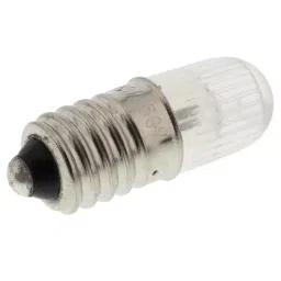 RS PRO 110/200/250 V E10 Red Indicator Lamp 105023-30