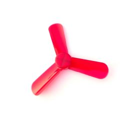 DC Motor Fan Blade 3-Wing Fan For Toy Motor Round Sape - Red Transparent - RS5622DC Motor Fan Blade 3-Wing Fan For Toy Motor Round Sape - Red Transparent - RS5622-91
