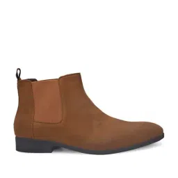 San Frissco Men's Tan Chelsea Boots-picture-19
