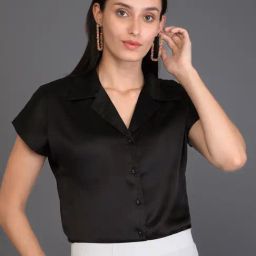 PURYS Black Regular fit Shirt-image-40