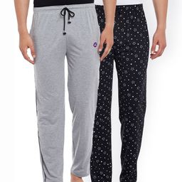 mack jonney VIMAL JONNEY Men Pack of 2 Lounge Pants DD1PR1B_DD1M_02-picture-34