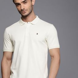Louis Philippe Sport Men Polo Collar Pure Cotton Slim Fit T-shirt-picture-12