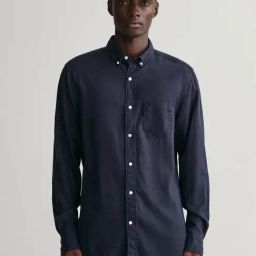 GANT Navy Regular Fit Shirt-image-21