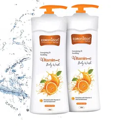COROnation Herbal Set Of 2 Vitamin C Body Wash With Vitamin E For Hydration - 400 ml Each-22