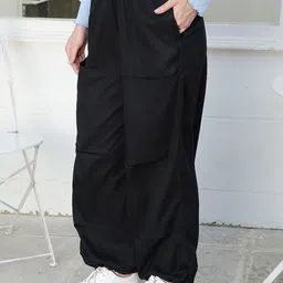 StyleCast X SERA Women Smart Easy Wash Pleated Cargos Trousers-image-49