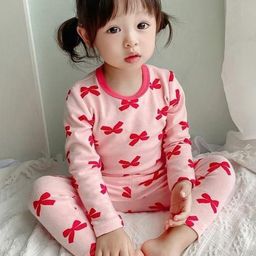 LULU & SKY Girls Printed Night suit-16