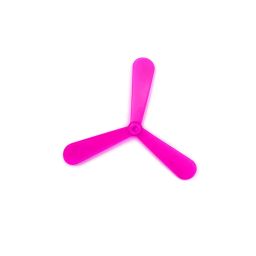 DC Motor Fan Blade 3-Wing Fan For Toy Motor Round Sape - Pink Transparent - RS5623DC Motor Fan Blade 3-Wing Fan For Toy Motor Round Sape - Pink Transparent - RS5623-90