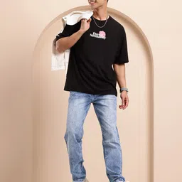 Mast & Harbour Men Heavy Fade Mid Rise Stretchable Jeans-picture-29
