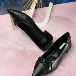 Elle Women's Black Casual Pumps-image-94
