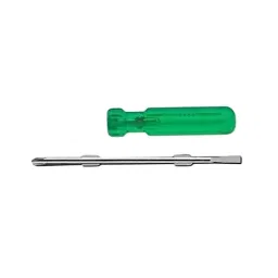 Agam Screwdriver 127 mm (5 inch) Non-Slip Grip Green Alloy Steel-48