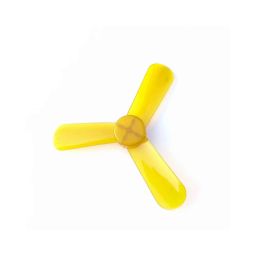 DC Motor Fan Blade 3-Wing Fan For Toy Motor Round Sape - Yellow Transparent - RS5624DC Motor Fan Blade 3-Wing Fan For Toy Motor Round Sape - Yellow Transparent - RS5624-89