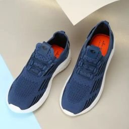 Allen cooper Men's Teal Running Shoes-image-85