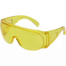 Monotaro Safety Glasses All Clear Yellow Single-Lens Type 50306218-41
