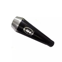 RA Accessories Black M4 Silencer Exhaust for Honda CB 125 Shine SP-image-58
