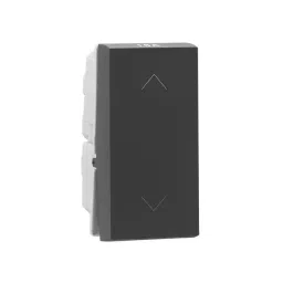 Legrand Switch with Indicator Allzy 16 Amp 1 Way 1 Module Matt Black, 6812 05 (Pack of 20 Pcs)-46