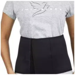 Tan45 25 x 5 x 25 cm 400 g Black Abdominal Belt-35