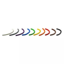 RS PRO Slide On Cable Marker Black on White PVC 3 mm, 2153031 (Bag of 250 pcs)-image-32