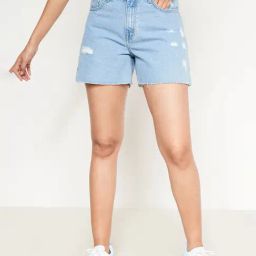 AND Light Blue Regular Fit Shorts-image-55